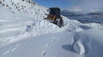 Eastern Turkey is covered with snowfall