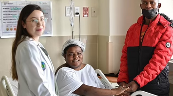 The woman who was fleeing the crisis in Haiti gave birth to a child on a Mexican airline