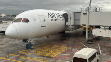 Air New Zealand airplane