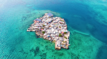 The island of Santa Cruz del Islote