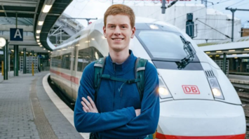 In Germany, a 17-year-old boy lives on Deutsche Bahn trains