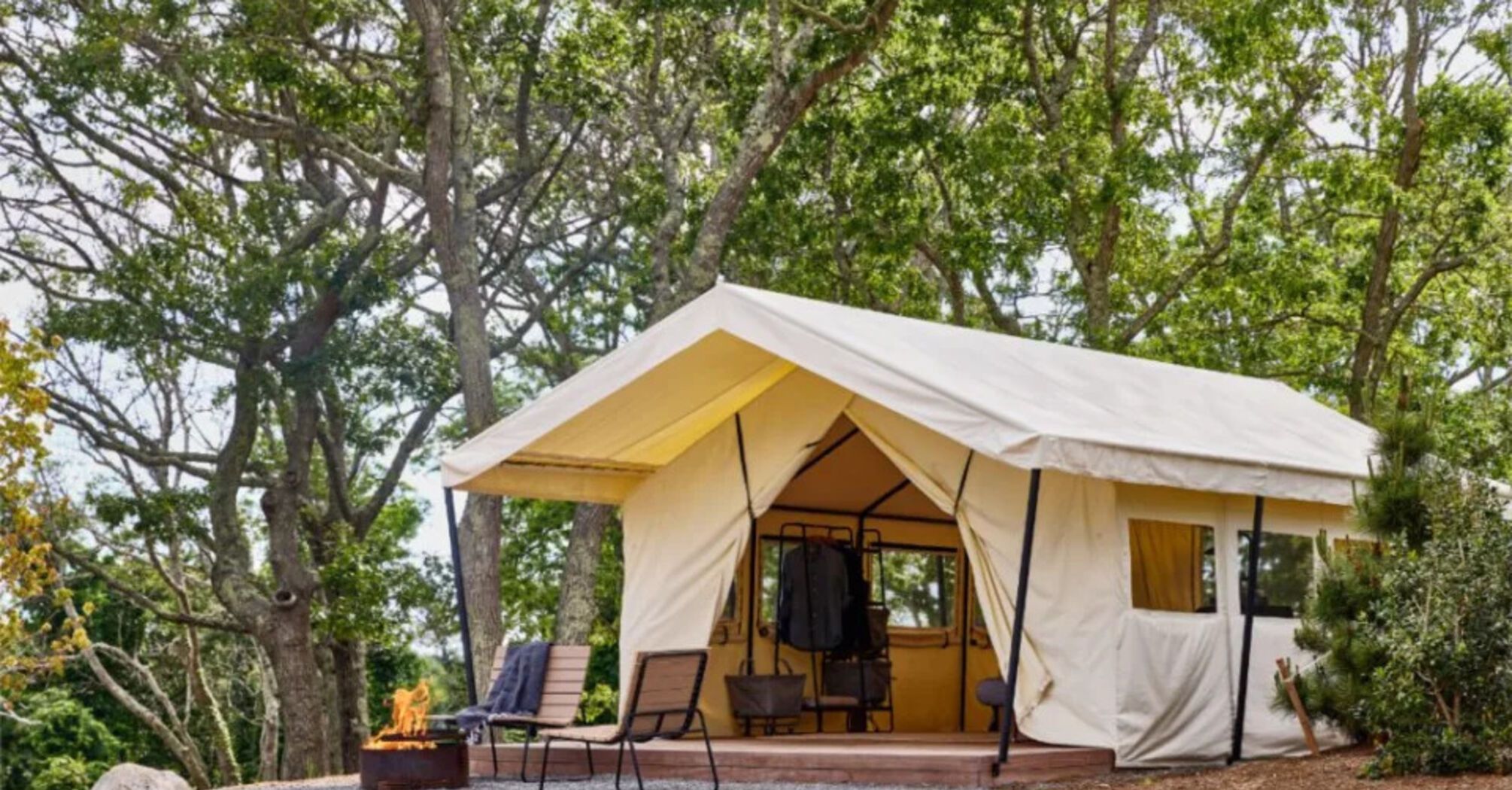 Exclusive partnership between Hilton and AutoCamp: luxurious camping experience at nine iconic locations in the USA