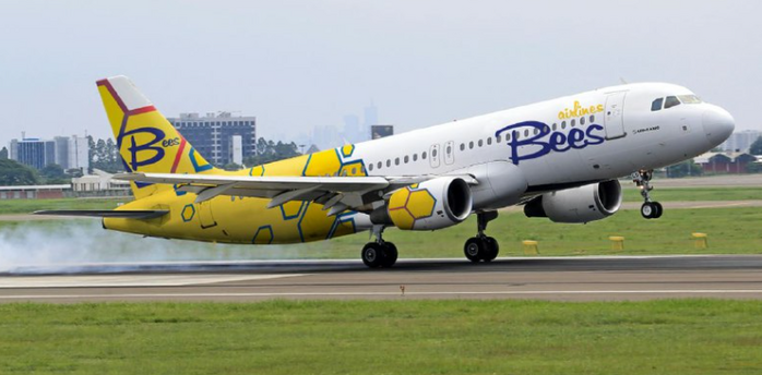 A new competitor among air carriers: Bees Airlines operates its first flights in Romania