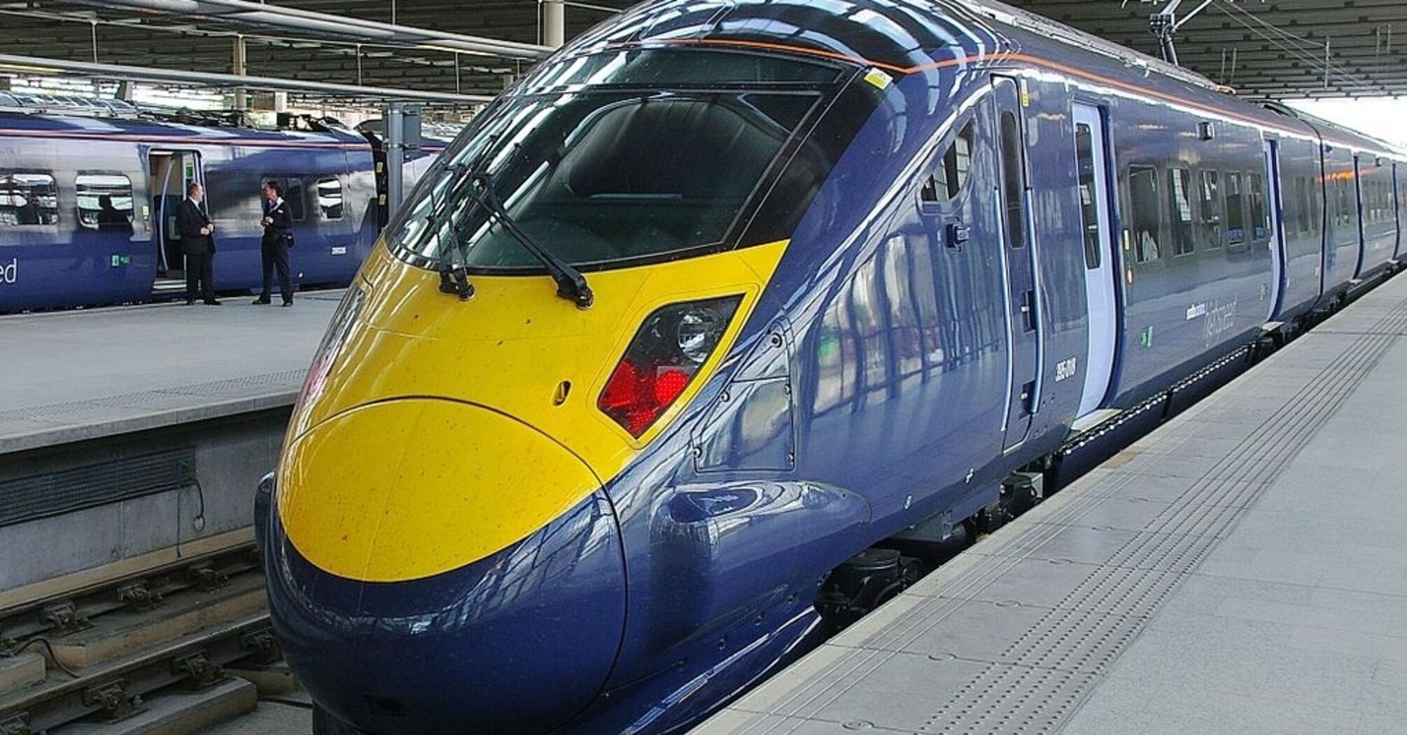 Strikes on the railways in Britain
