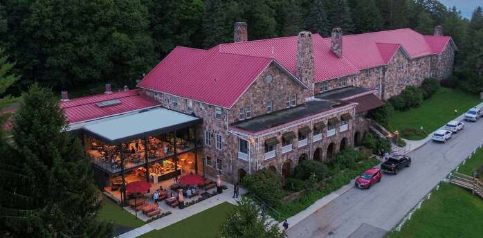 The iconic hotel in Virginia where Dirty Dancing was filmed. You'll be able to replicate Baby and Johnny's cheers