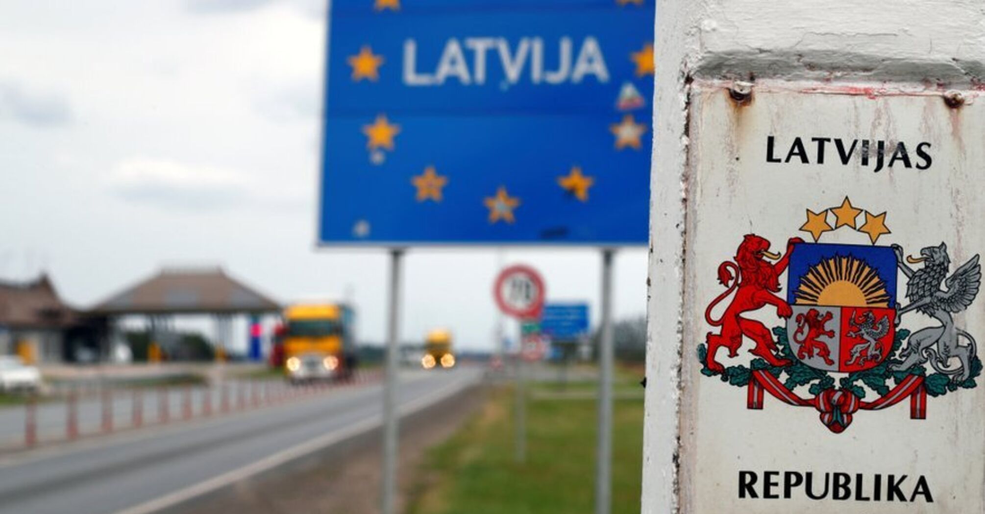 Russians and Belarusians tried to cross the Latvian border