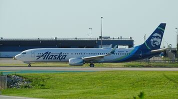 Alaska Airlines Airplane
