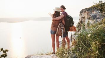 Where do Swiss people most often vacation?