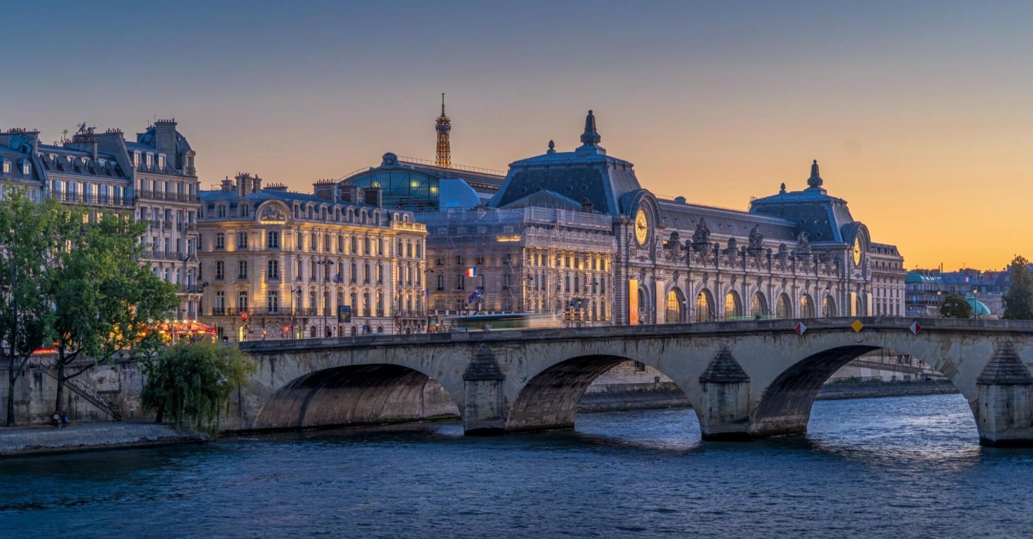 Famous tourist spot in Paris