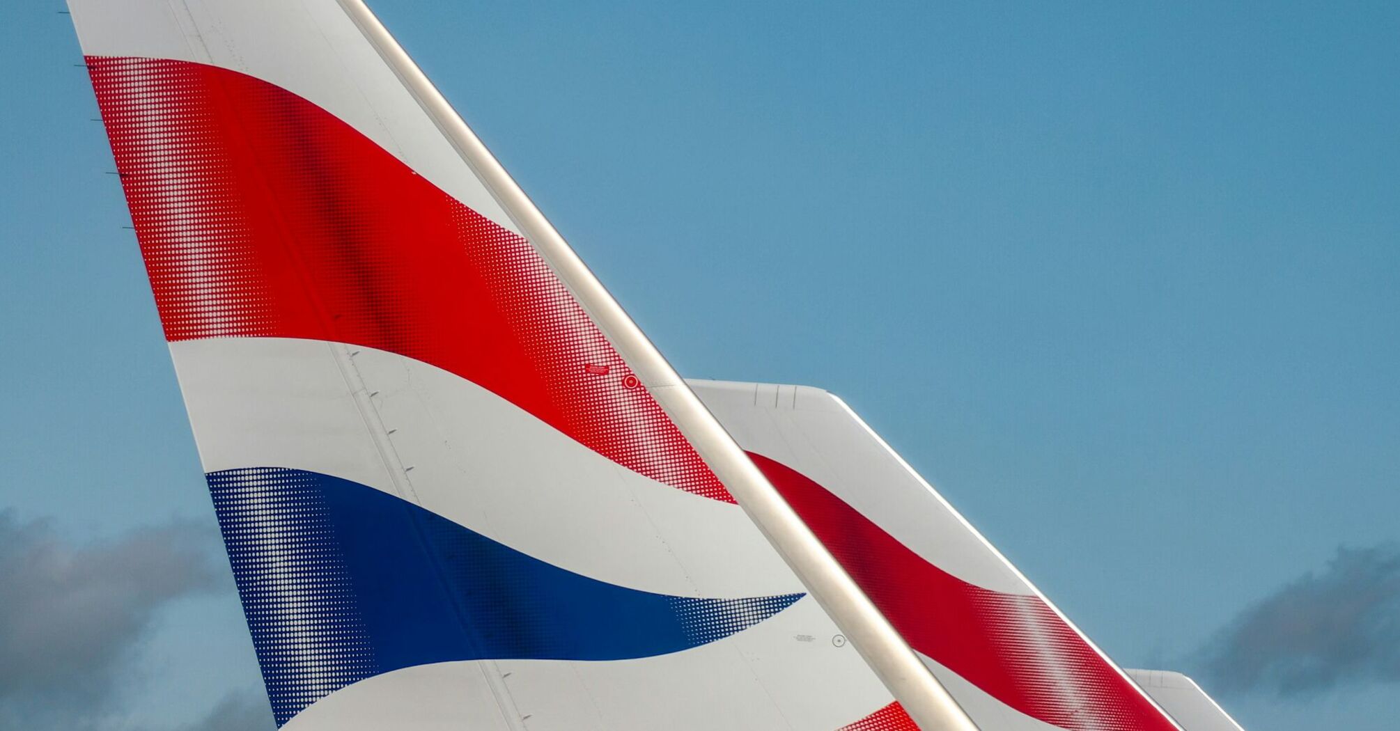 British Airways tails with Union Jack design