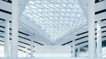 Interior view of Louis Armstrong New Orleans International Airport