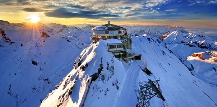 Лучшие места для горнолыжного отдыха в Европе