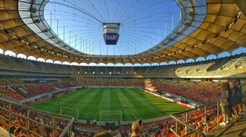 Full view of the entire stadium