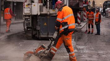 Road construction process