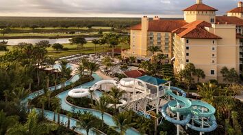Top 13 hotels in the USA with amazing water parks, from steep water slides and underwater music pools to open-air whirlpools and lazy rivers with waterfalls.