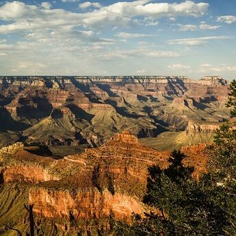 Grand Canyon in August