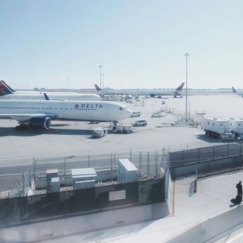 John F. Kennedy Airport Terminal 4 in New York City