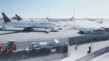 John F. Kennedy Airport Terminal 4 in New York City