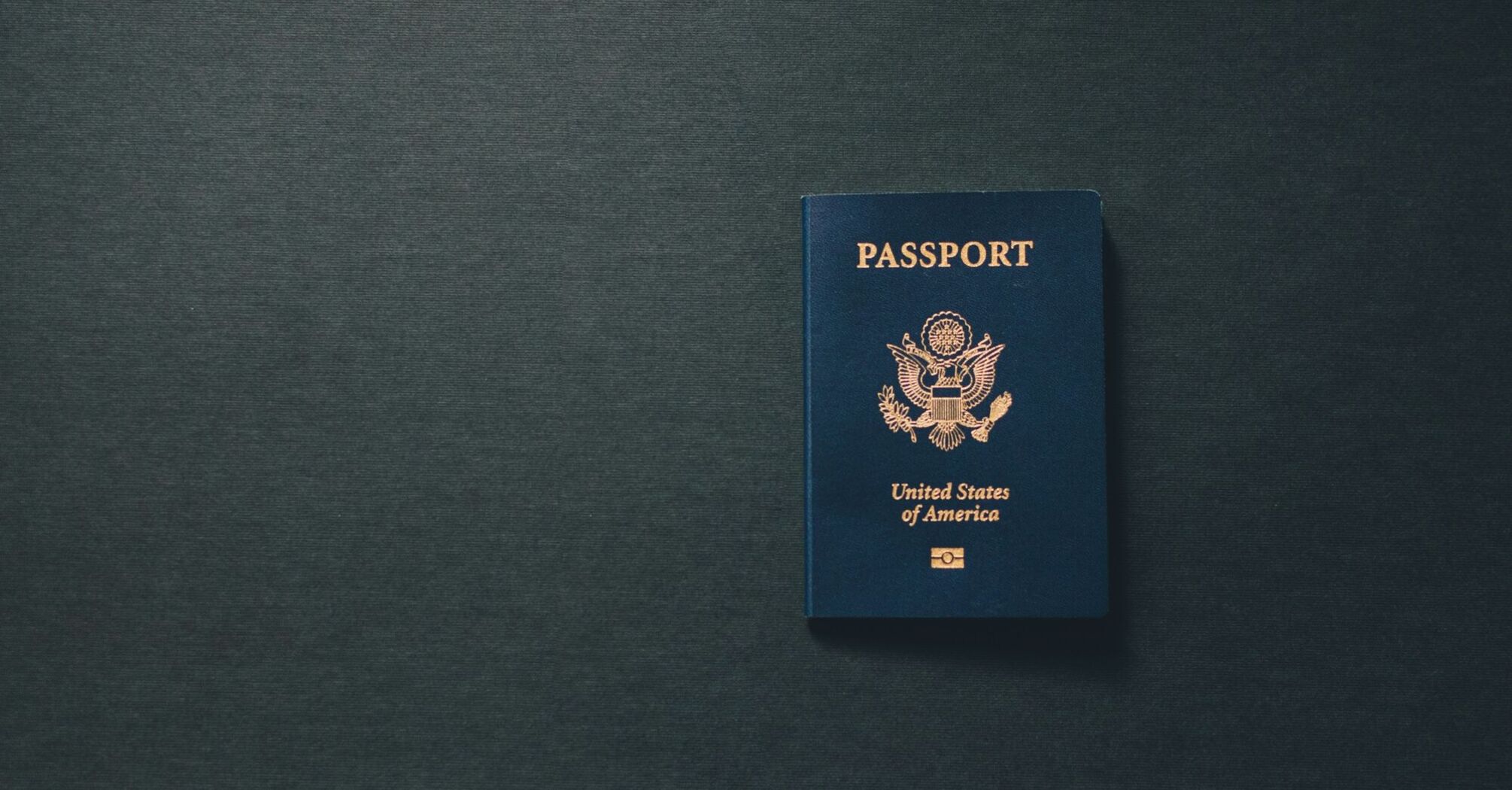 USA passport book