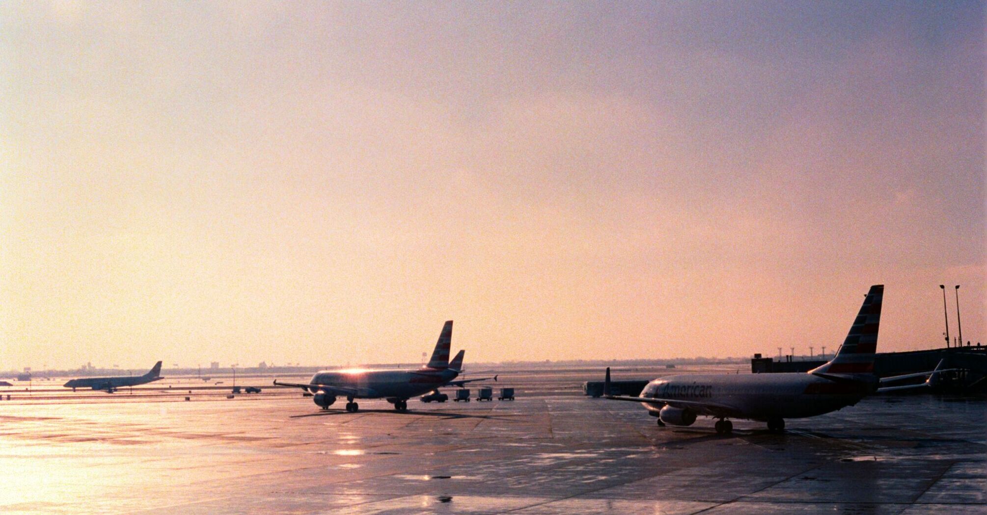 Planes at airport during daytime