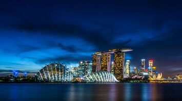 San marina bay Singapore