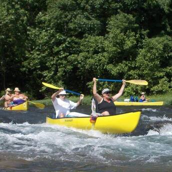The 10 best rafting trips in Missouri with beautiful views, clear waters and plenty of waterfront amenities to refresh yourself and enjoy the hot summer weather