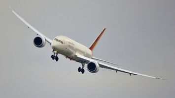 White Air India airplane