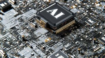 AI inscription among a large number of chips