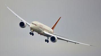 White Air India airplane