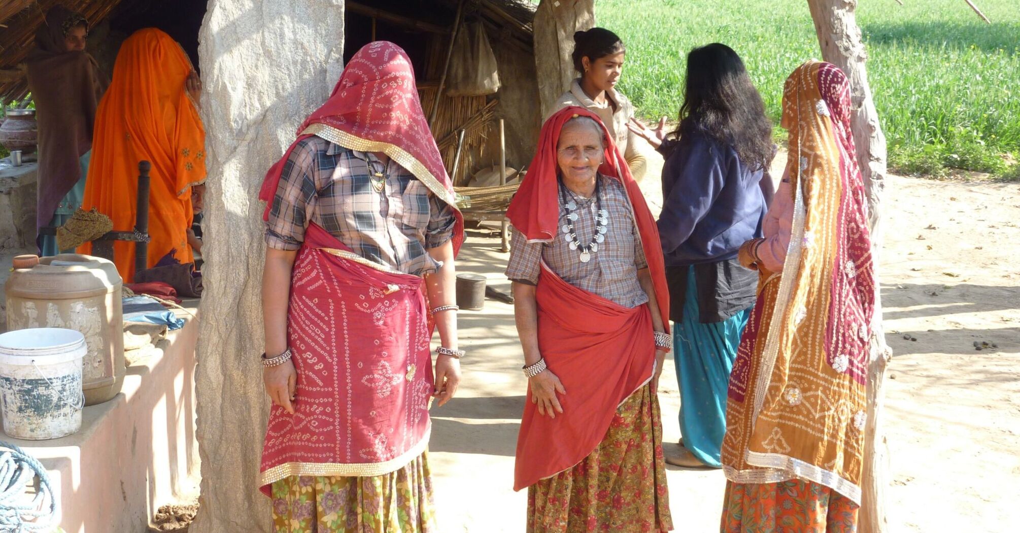 Village women in Rajasthan, India