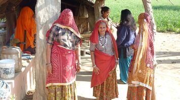 Village women in Rajasthan, India
