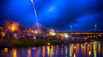 Night Festival by the River