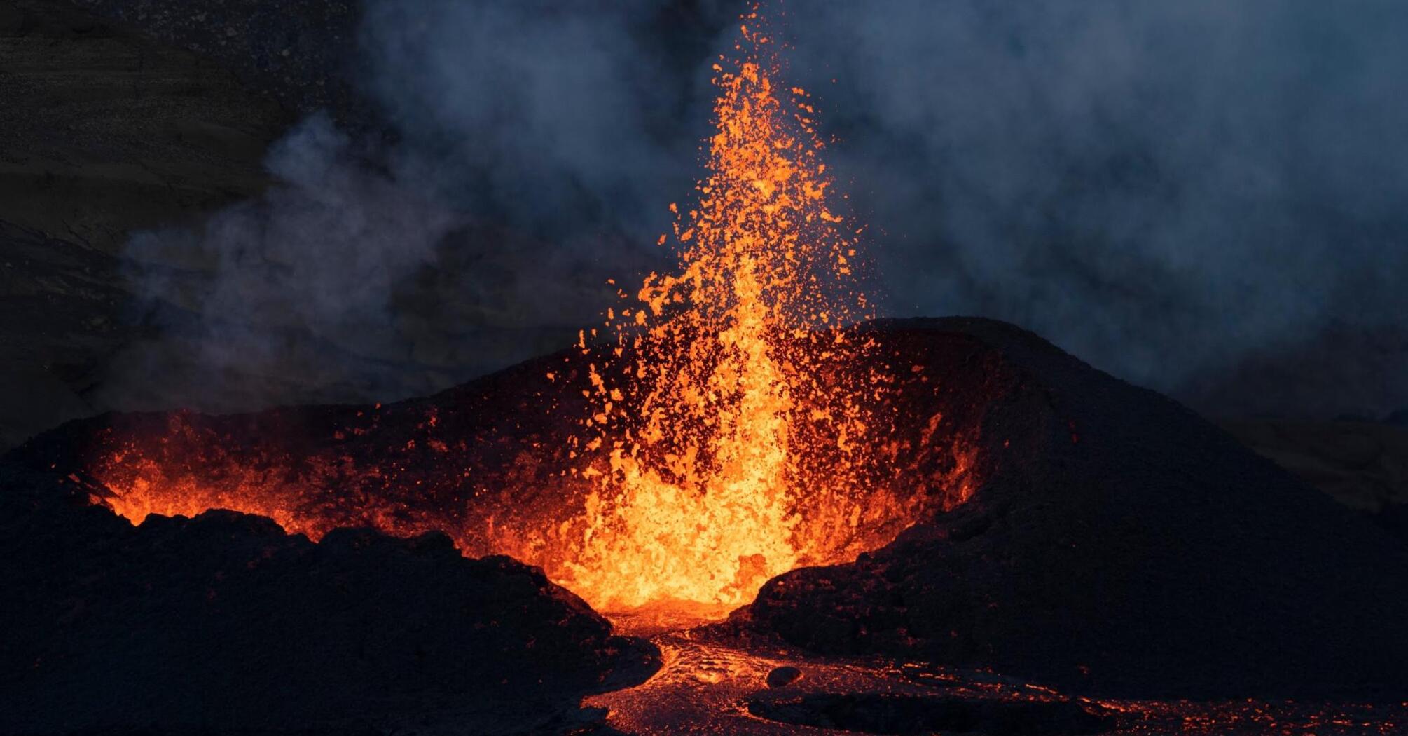 Volcano Eruption in Iceland