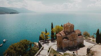 Church of St.John the Theologian in Ohrid, Macedonia
