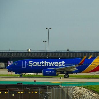 Southwest Airlines plane on the tarmac