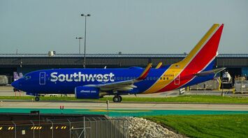 Southwest Airlines plane on the tarmac