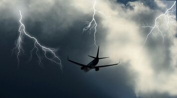 Is it possible to fly on an airplane during a thunderstorm: what if the plane is struck by lightning, taking off during a storm and why flights are delayed?