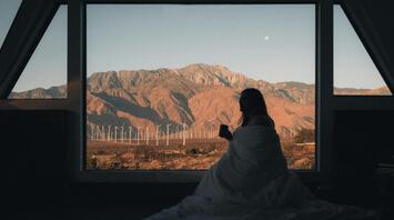Morning Routines with amazing view in airbnb place