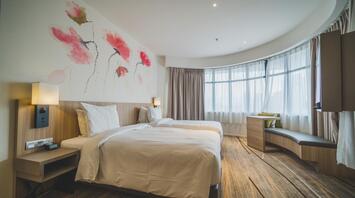 Interior of a room in the new hotel