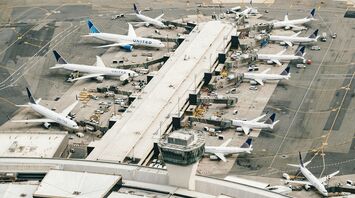 Airplanes at Newark Liberty International Airport