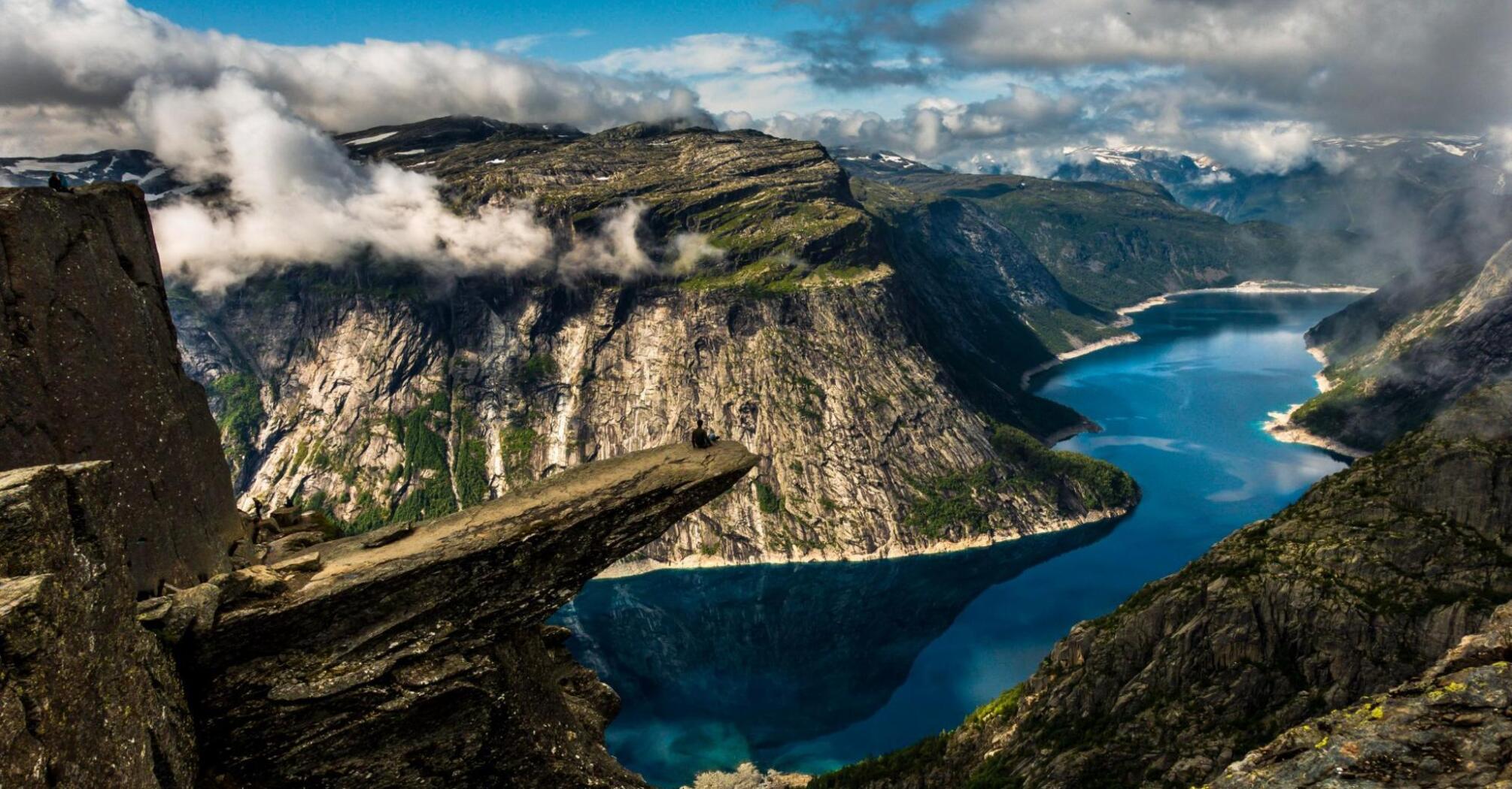 Picturesque landscape of Norway