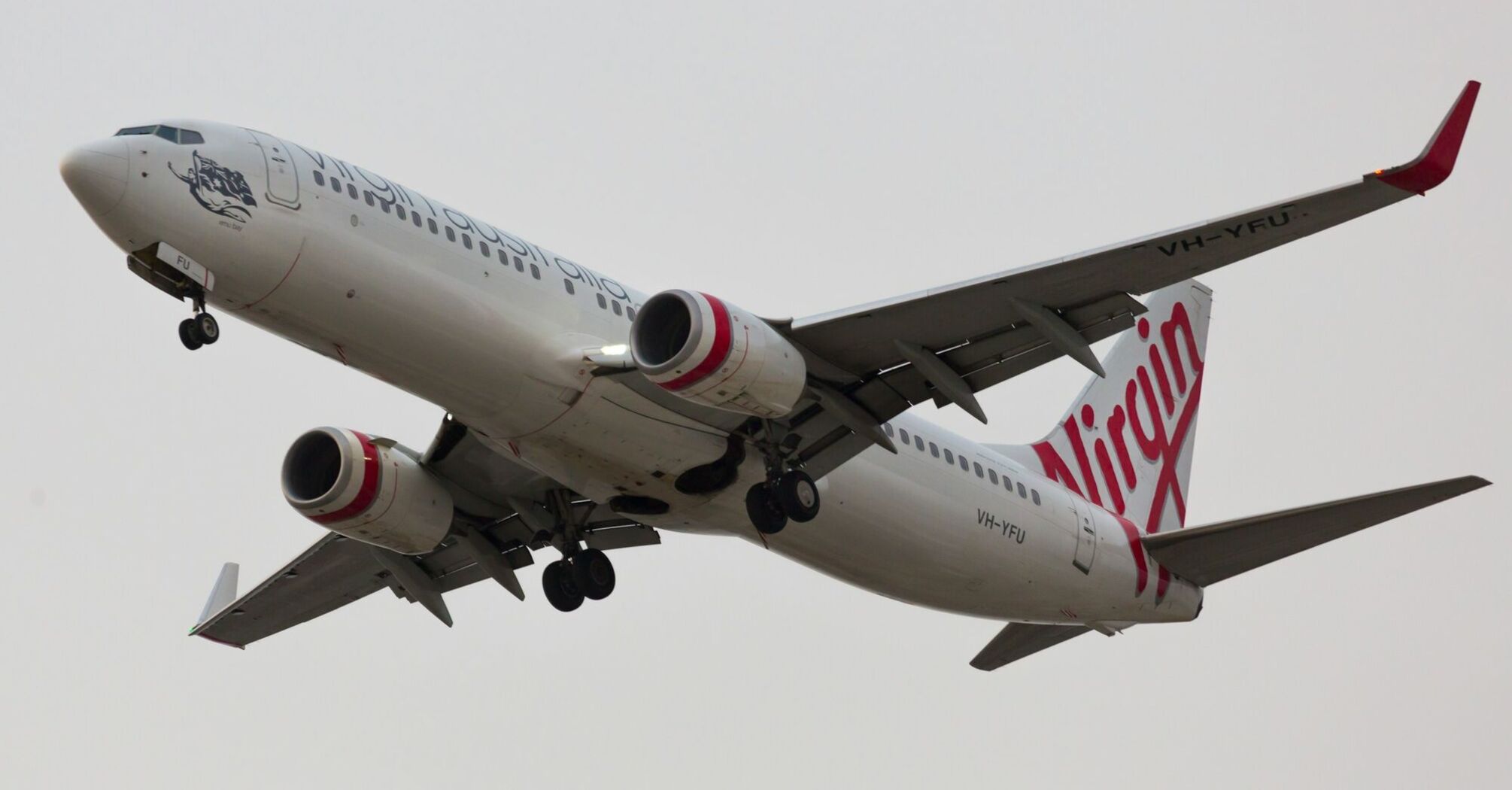 Virgin Australia Boeing 737-800 in flight
