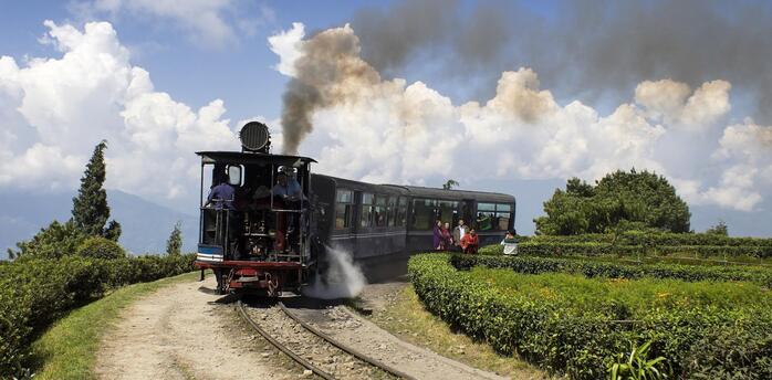 Steam Train Ascending