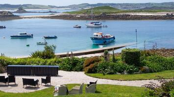 The view of St Martin's, Isles of Scilly, United Kingdom