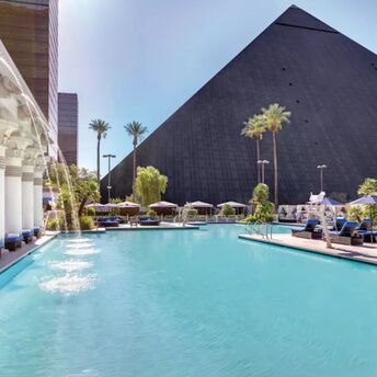 Top 9 cheap hotels in Las Vegas: from the iconic "pyramid" with amazing shows and casinos to tranquil lakeside oases with pools and spas