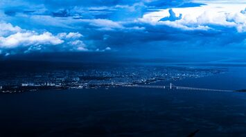 Aerial view of Manaus, Brazil