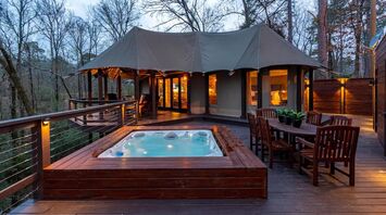 Top 10 best Airbnbs in the US for romantic vacations: from a treehouse over a pond and a luxury tent to a cozy mountain cabin and a beach retreat