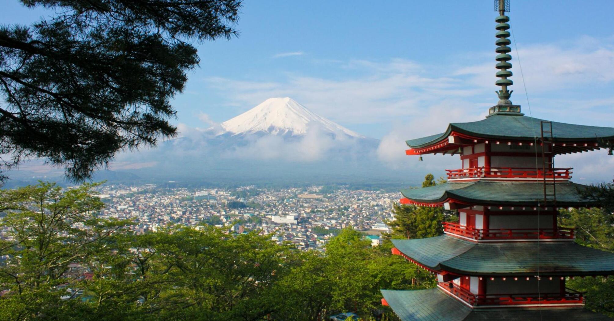 Mount Fuji view, Japan