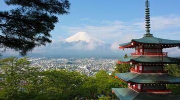 Mount Fuji view, Japan