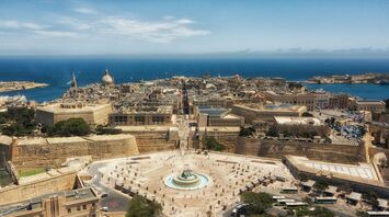 Valletta Aerial View